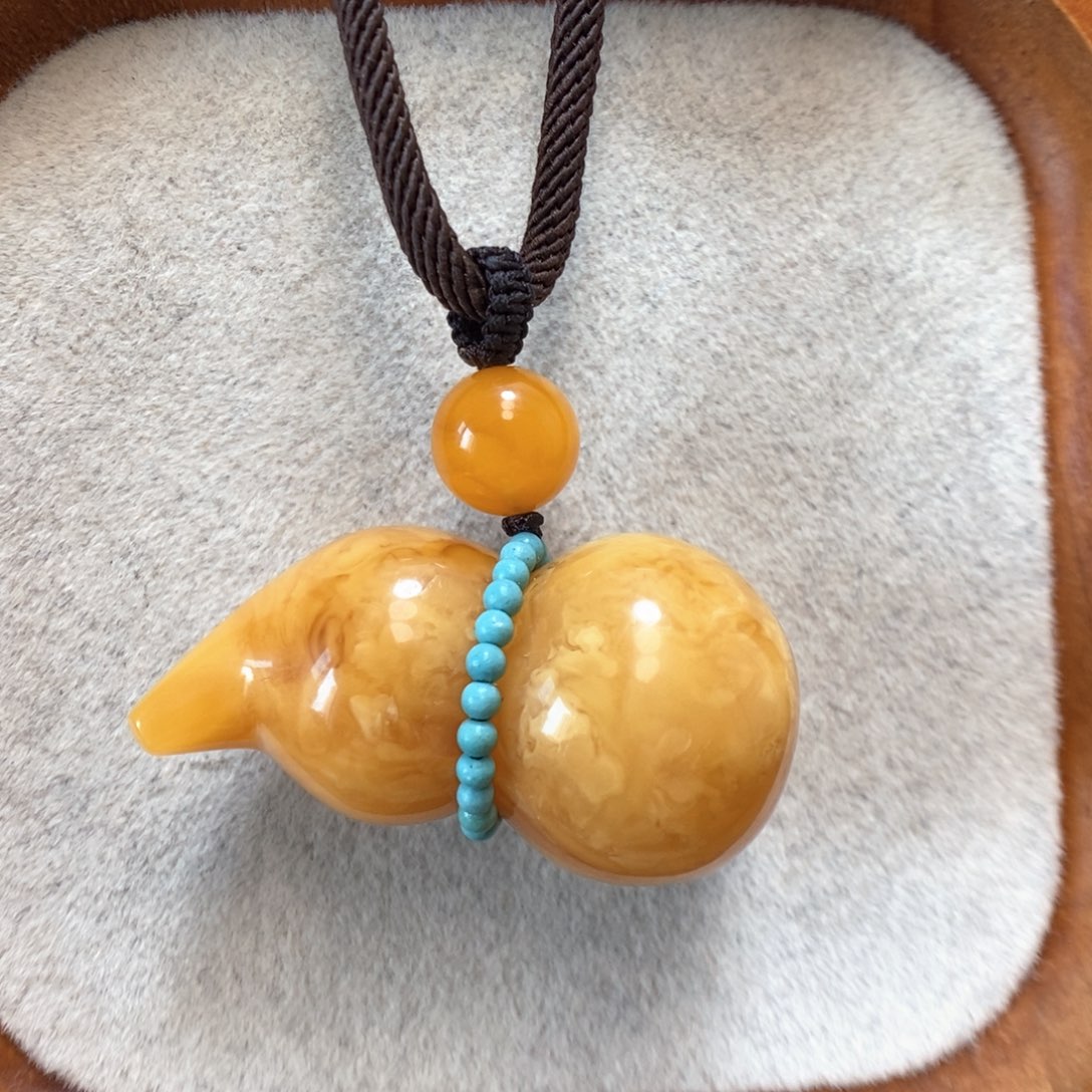 未镶嵌颈饰蜜蜡蜜蜡