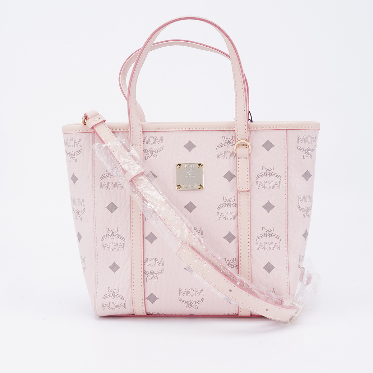 95新 MCM 【MCM专属】粉色菜篮子包新款/BG22005504