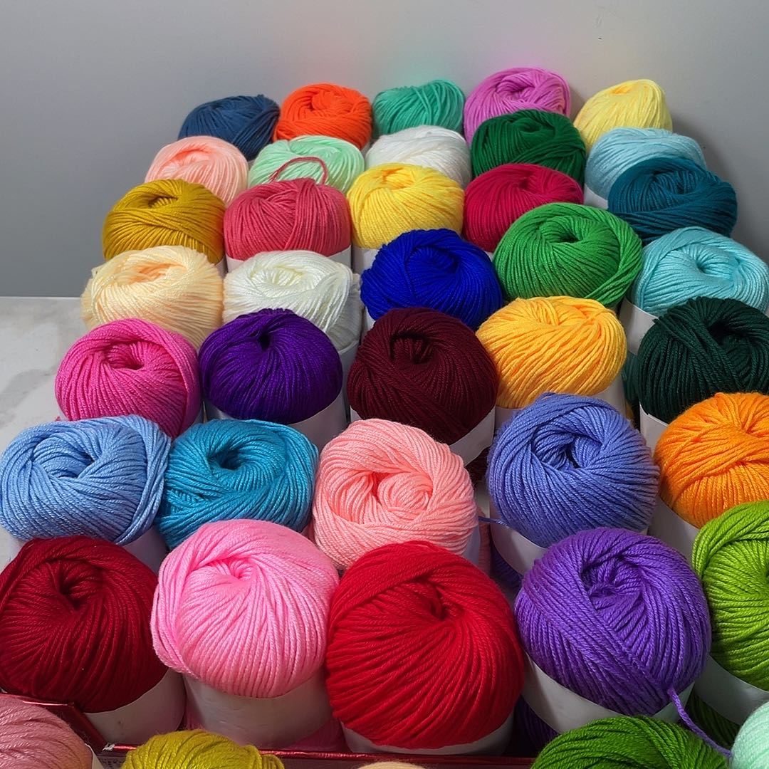 云***彩棉蚕丝蛋白宝宝线