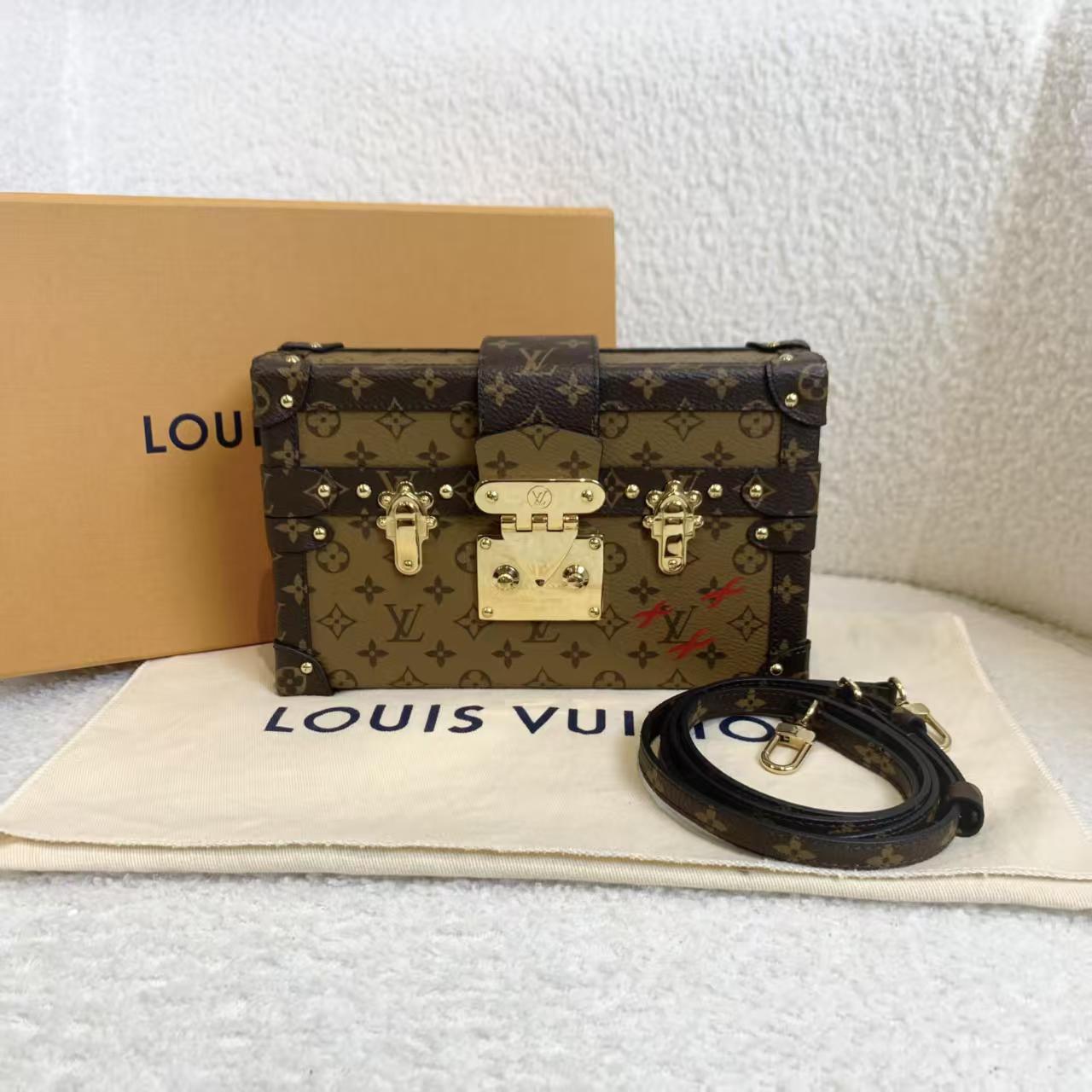 99新 LouisVuitton/路易威登 老花硬盒子 43680035/代卖服务2512
