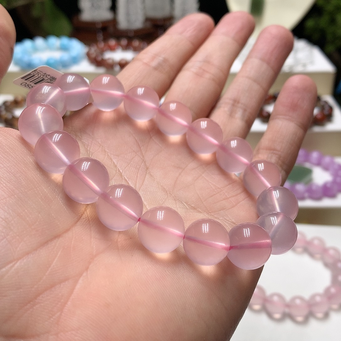 水晶手串未镶嵌偷****干手链