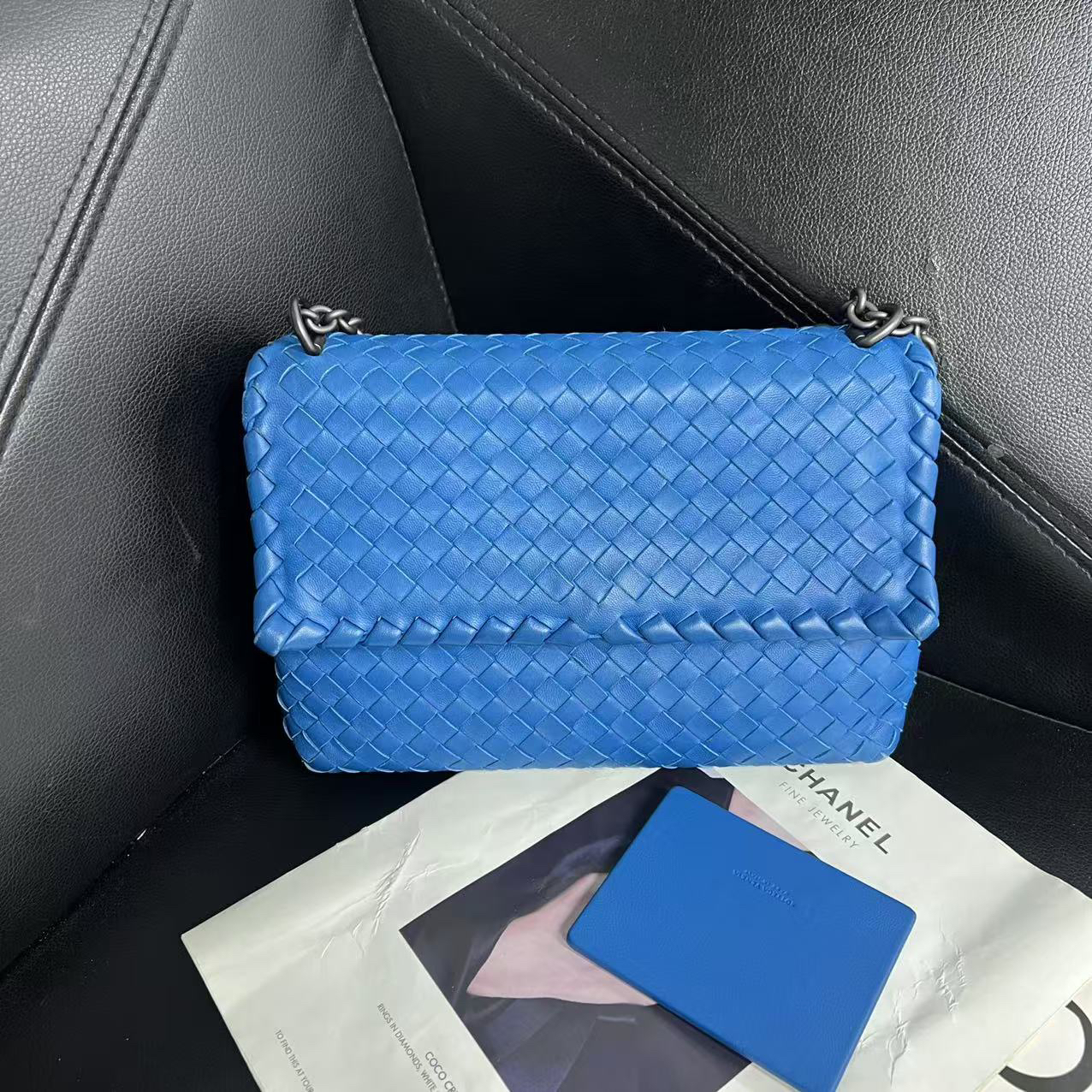 95新 BOTTEGA VENETA/葆蝶家 捐金沉珠/奥林匹亚单肩包