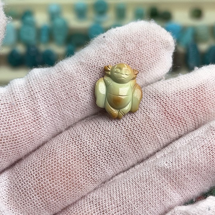 绿松石珠宝奇石未镶嵌