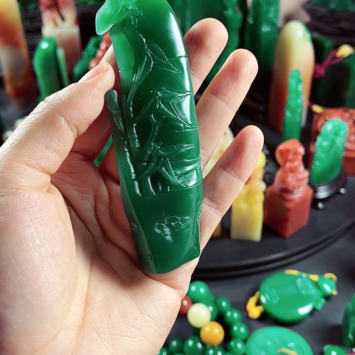 四川石雅安绿名贵石材