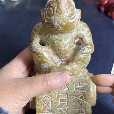 把件白玉菩提一个一个