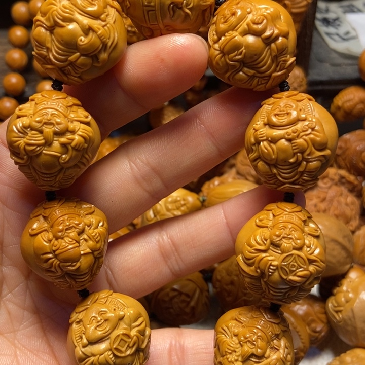 【闪购商品】橄榄核手串/手链瘦****凯双面财弥2.34