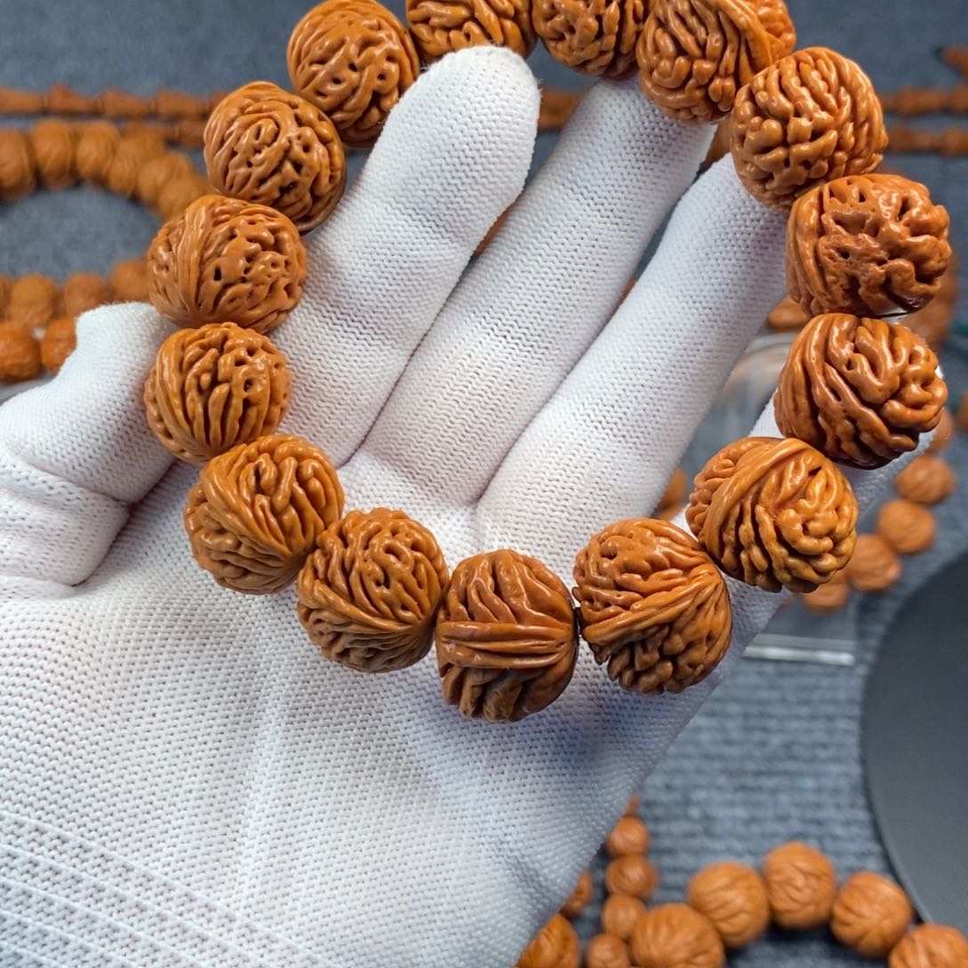 桃核手串2号链接桃核