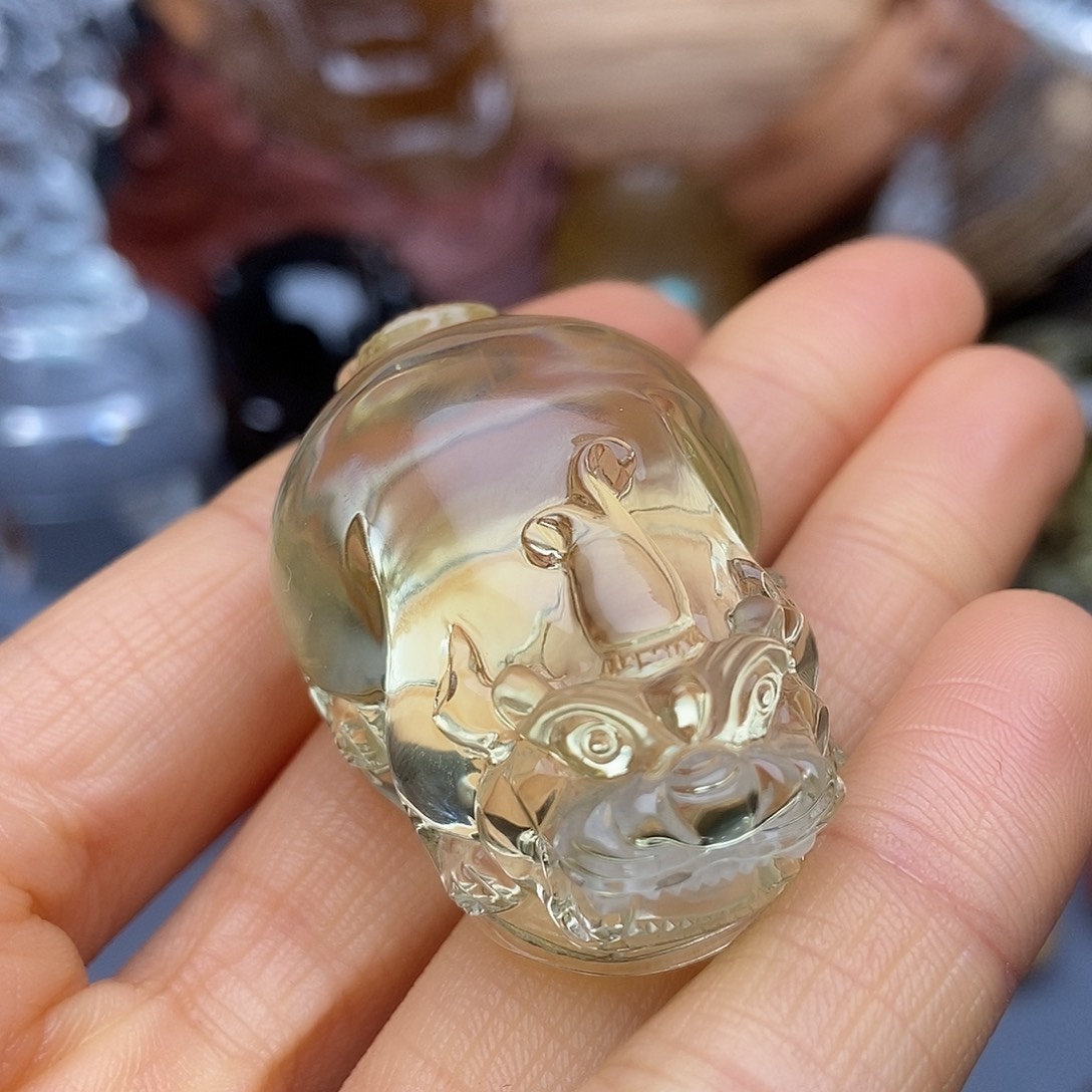 水晶颈饰未镶嵌吊坠