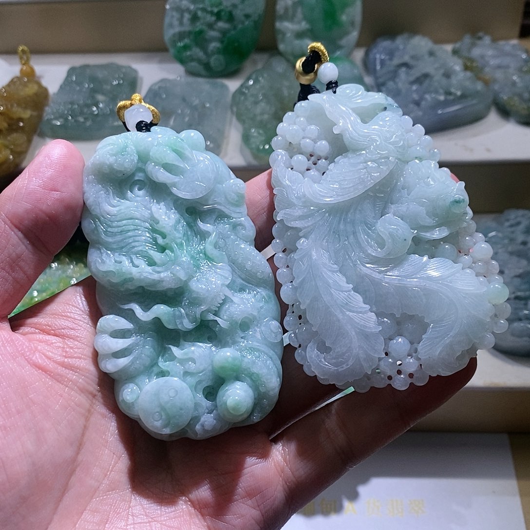 【闪购商品】翡翠颈饰未镶嵌极*吊坠