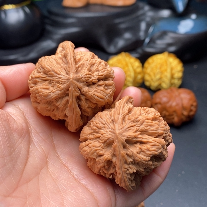 把件文玩核桃华北将军46尺