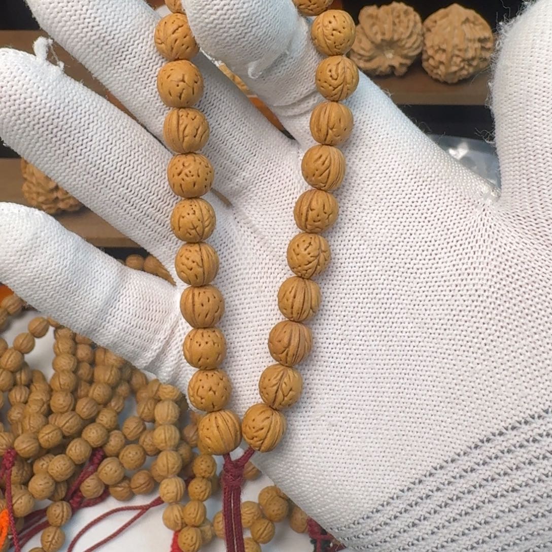 桃核吊坠野生桃核手串