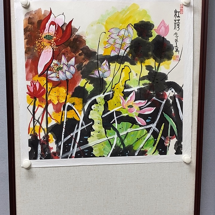 国画亲笔手绘原创