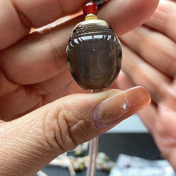 玛瑙/玉髓颈饰合金