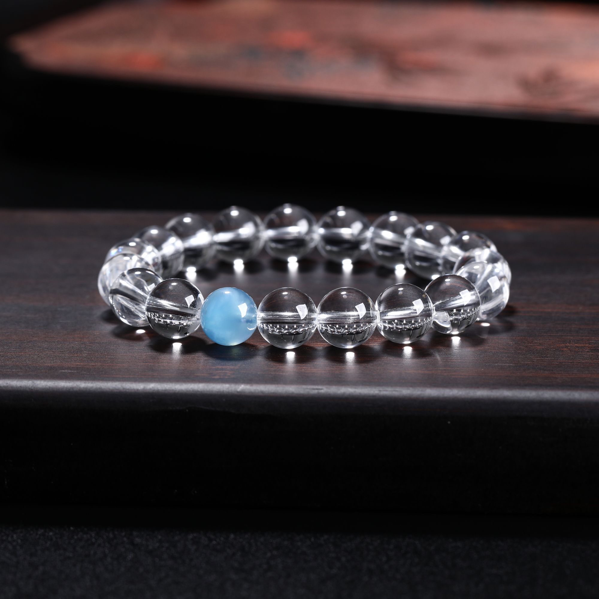 露思同款白水晶海蓝宝A775多样性发其一