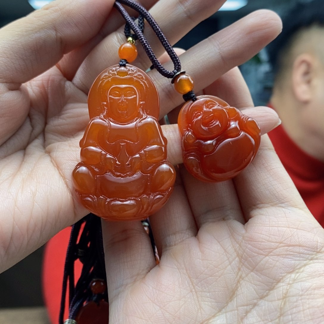 玛瑙/玉髓颈饰未镶嵌多样性发货 拍一发一