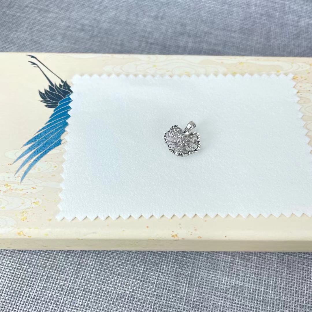 PT950 铂金吊坠 花丝锁吊坠 简约时尚 S 22255