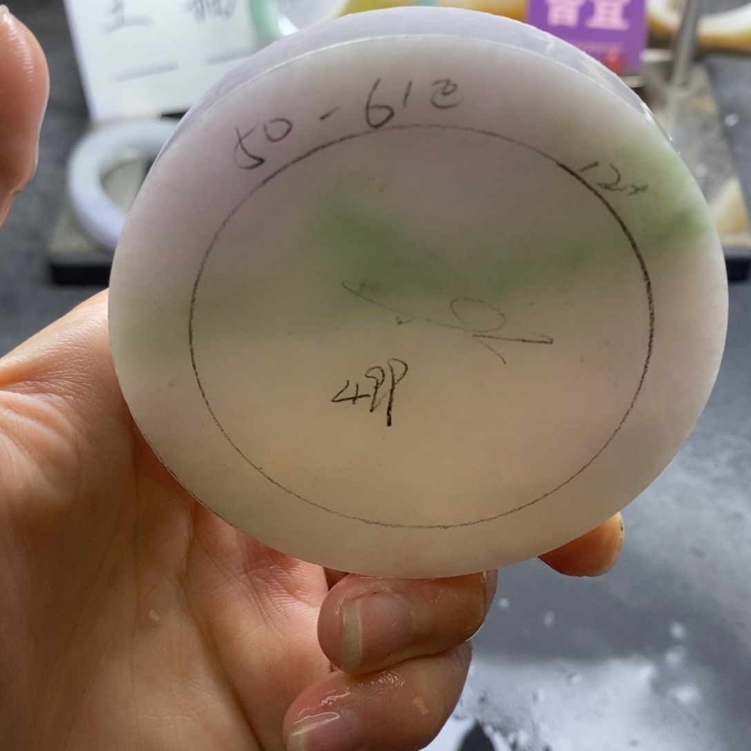 定制翡翠未镶嵌翡翠手镯