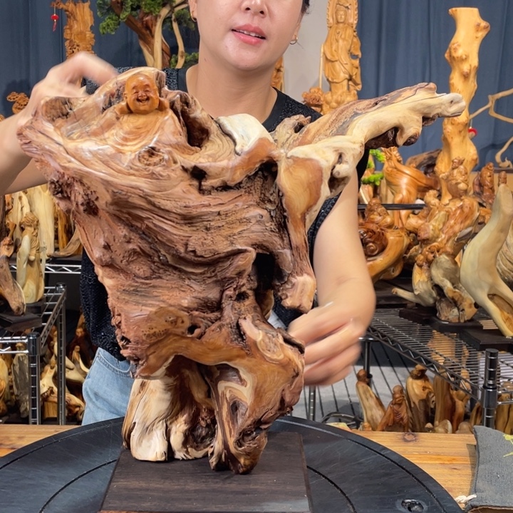 柏木（崖柏）随型摆件