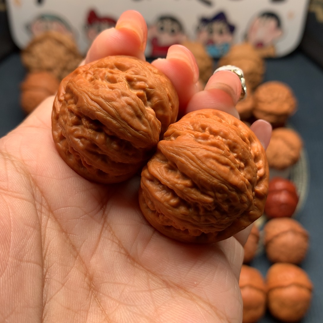 文玩核桃把件⒎***ᶜ核桃