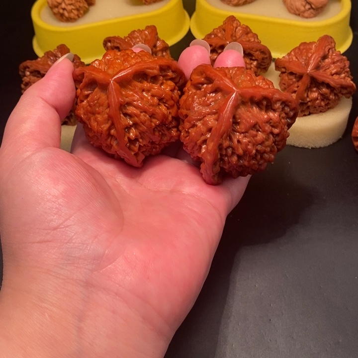 怀***初手串/手链核桃工艺三棱