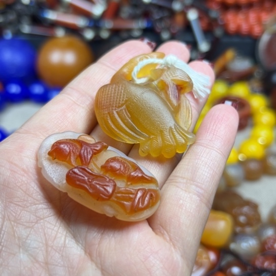 玛瑙/玉髓颈饰未镶嵌阿*