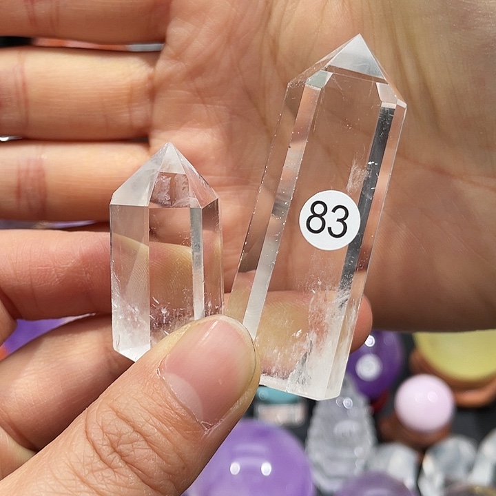 水晶水晶水晶两个5.42未镶嵌