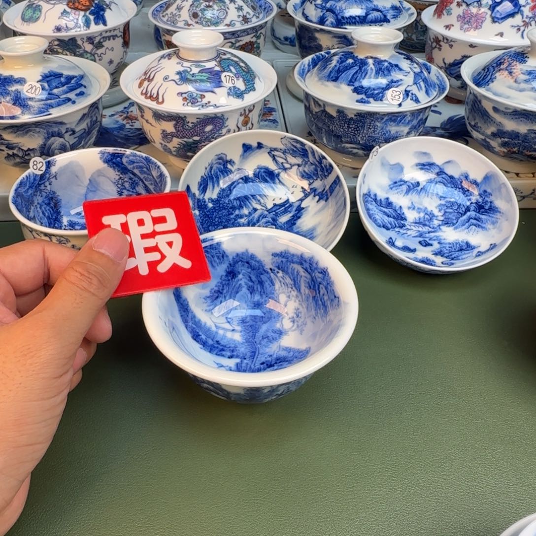 纯手工纯手绘茶具90