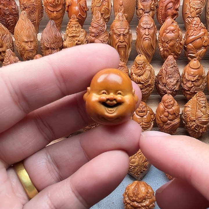 橄榄核吊坠22开心