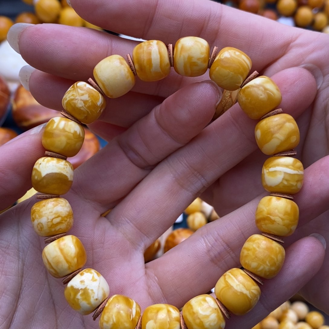 琥珀手链未镶嵌11.1加