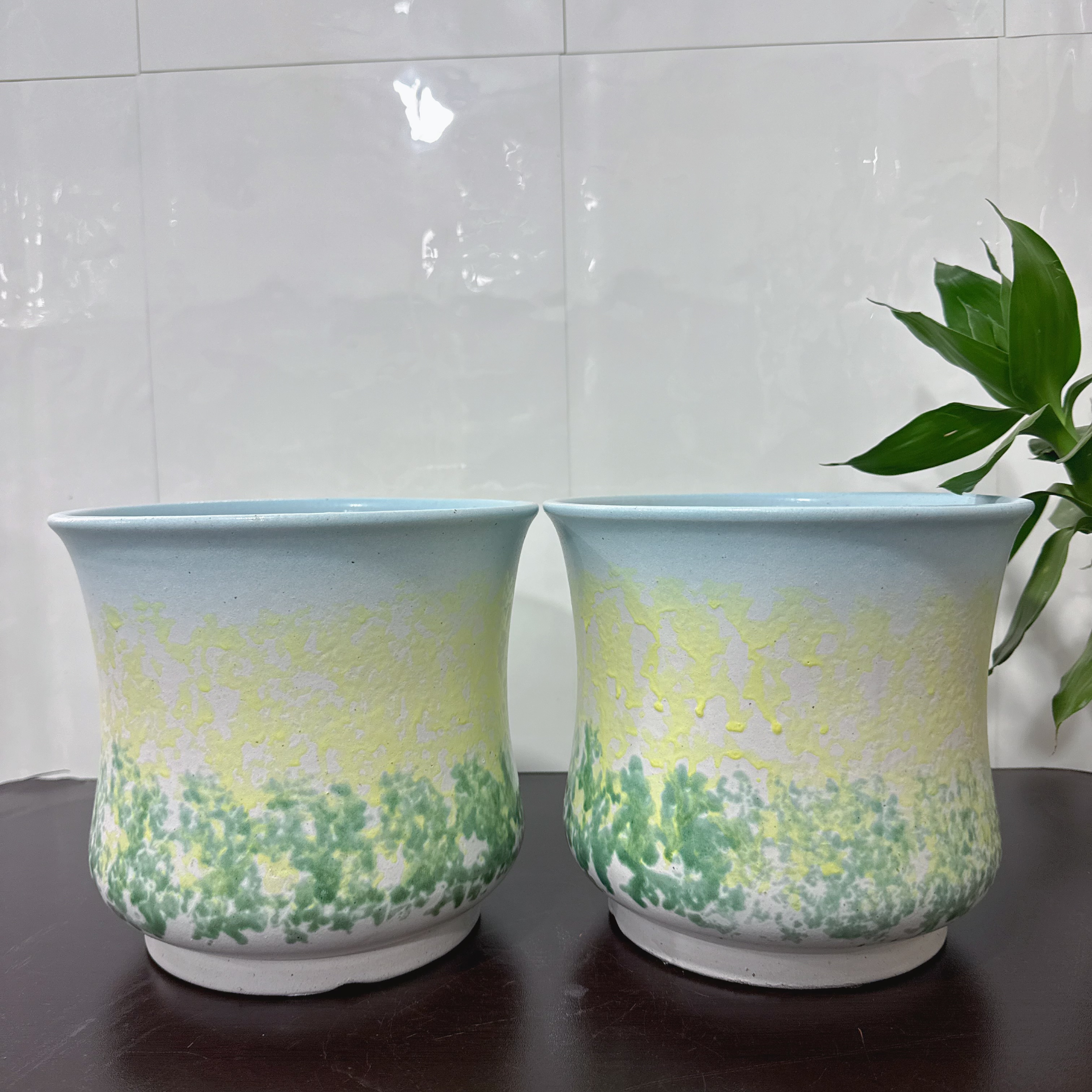 紫砂粗陶三角梅多肉透气粗陶大口径花盆室内户外绿植盆栽简约