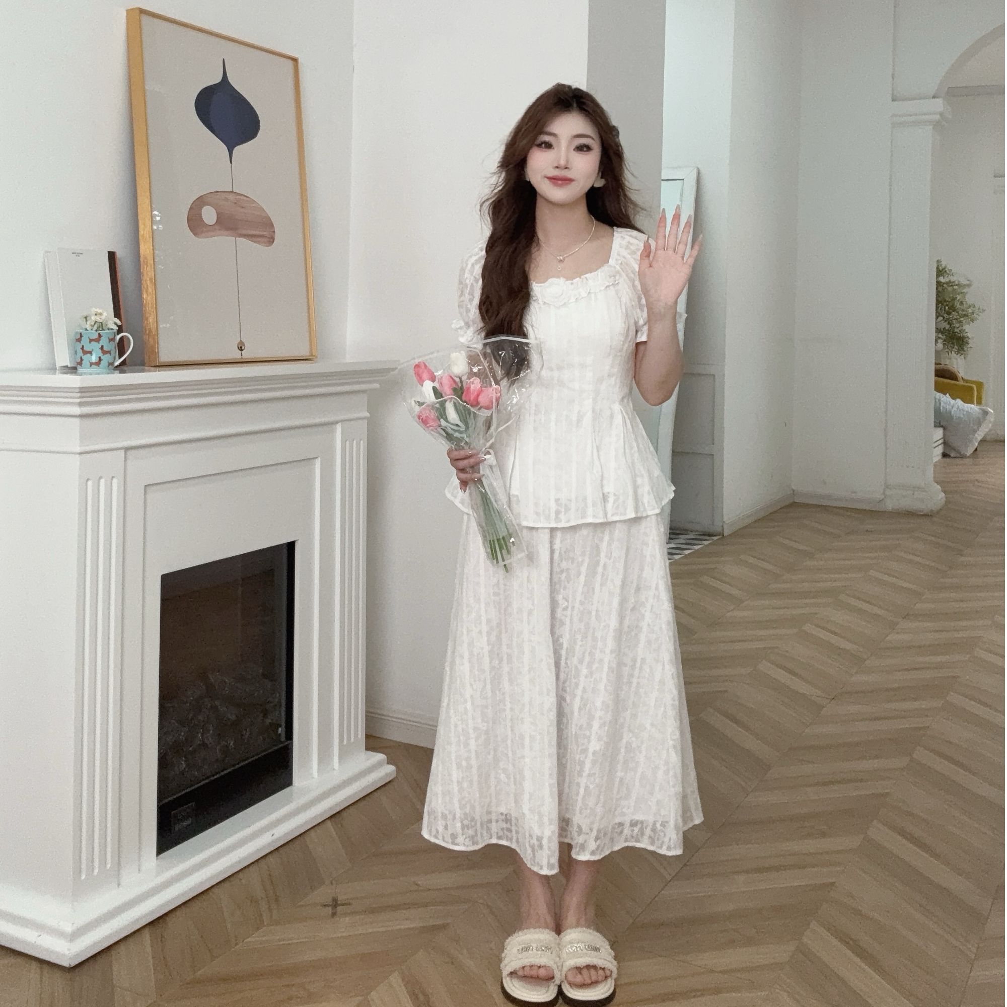 IEF/爱依服2025年夏季新款显瘦两件套装（测款）