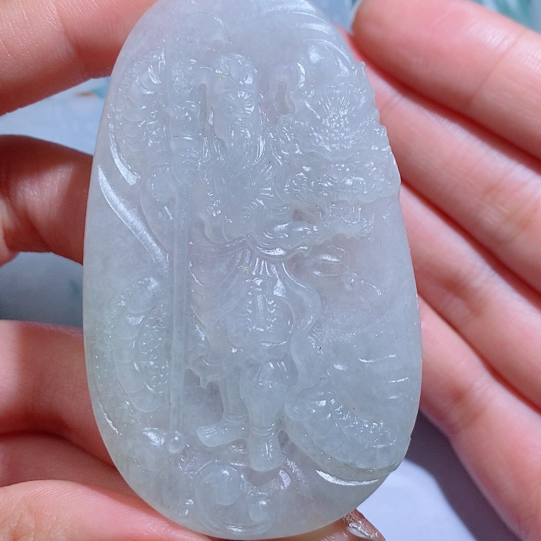 定制翡翠未镶嵌毛货不支持退货下单需确认抛光