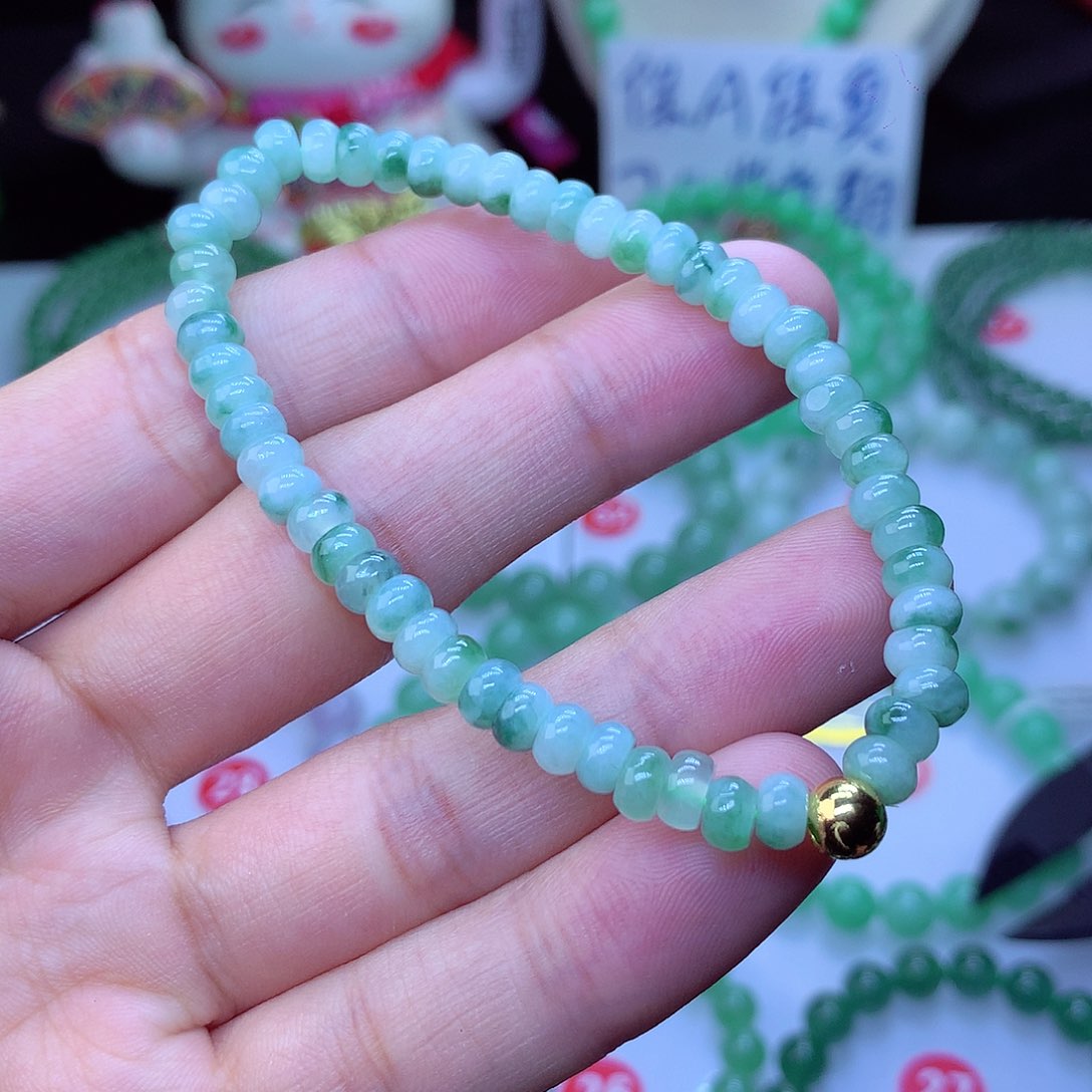 翡翠毛衣链未镶嵌