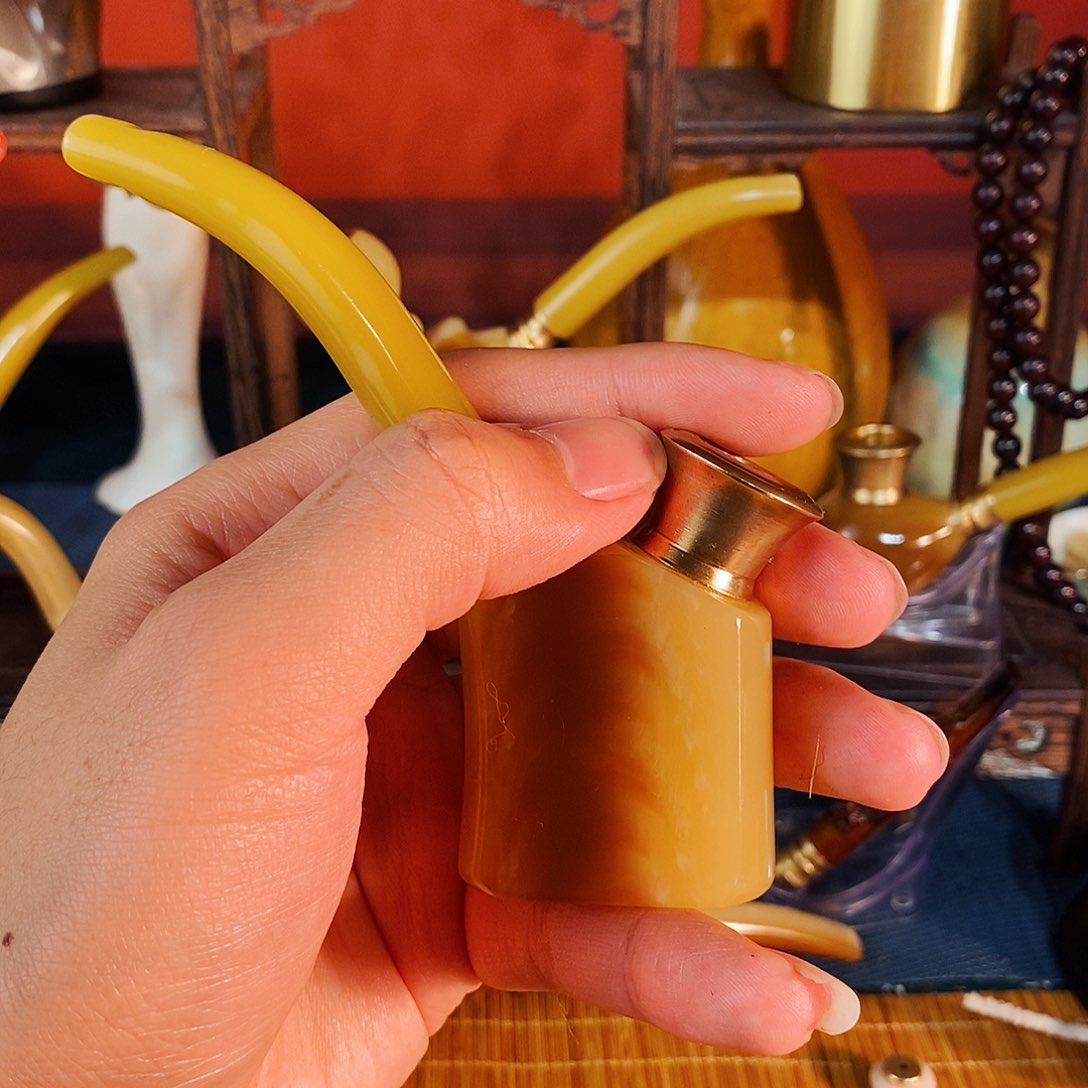 手工制作牛角粗中细