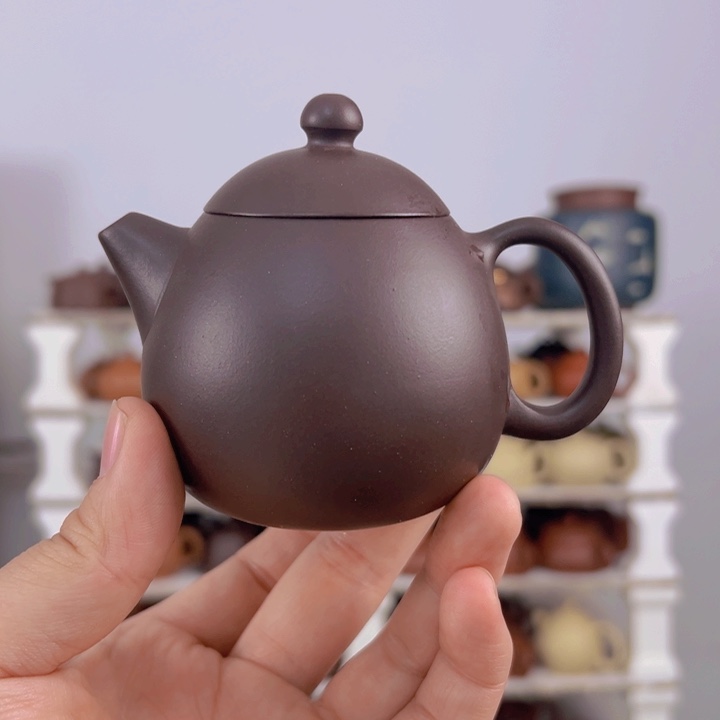 紫砂茶壶枭**霸紫泥小龙蛋