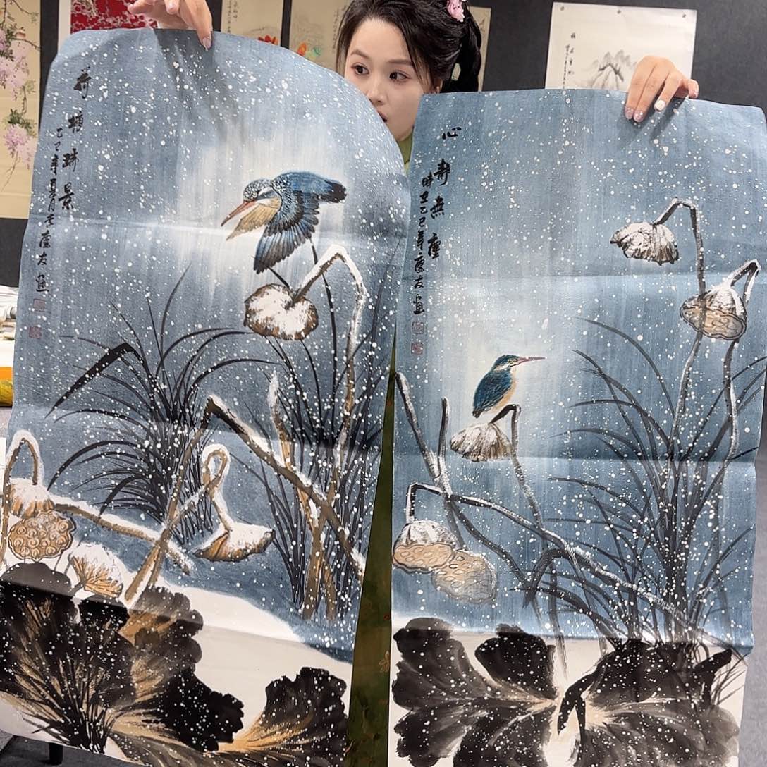 客厅年画装饰画客厅