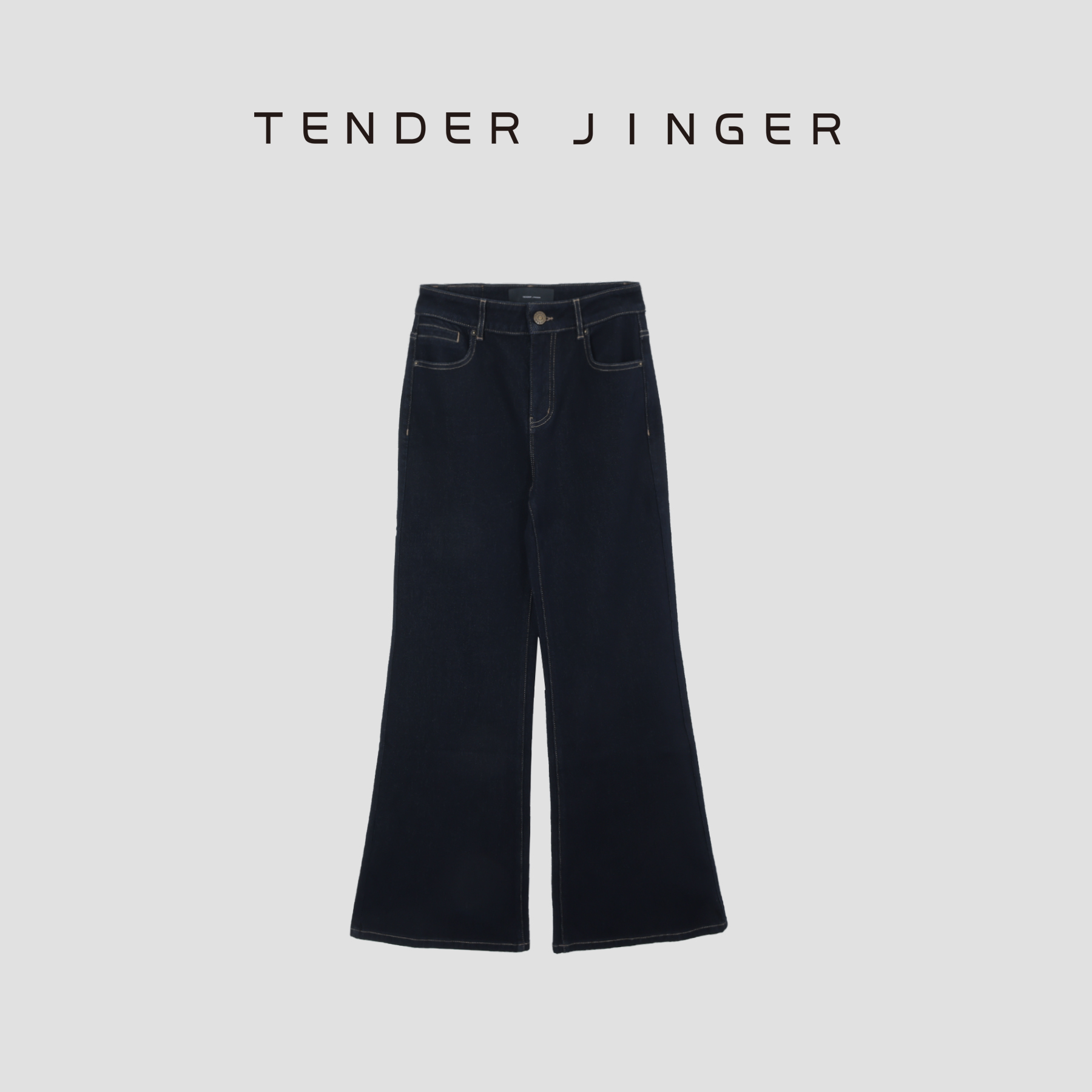 Tender Jinger【黑标】四面高弹筒喇裤T53YON280X
