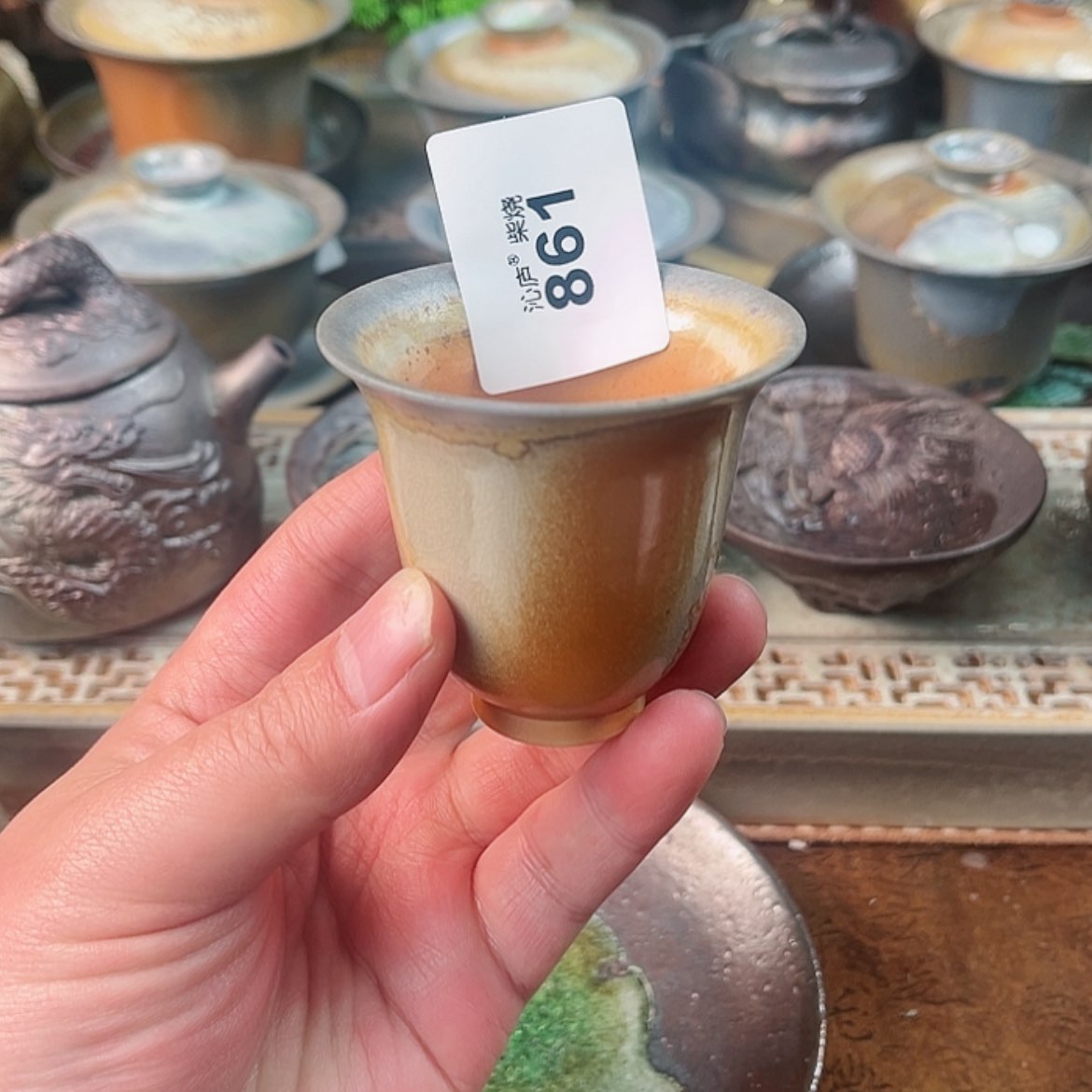 【闪购商品】沁庐柴窑古法柴烧手工茶器