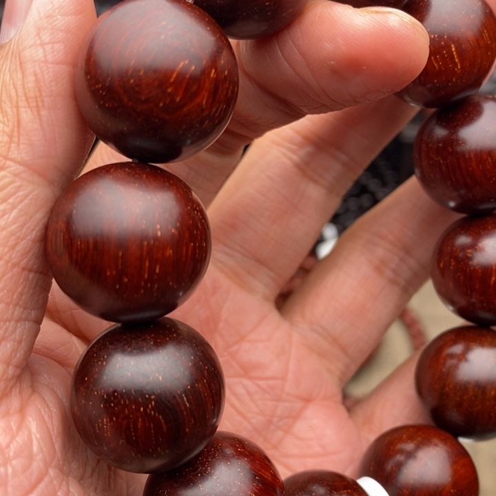 檀香紫檀（小叶紫檀）手串/手链2.0泥料多金星特价款