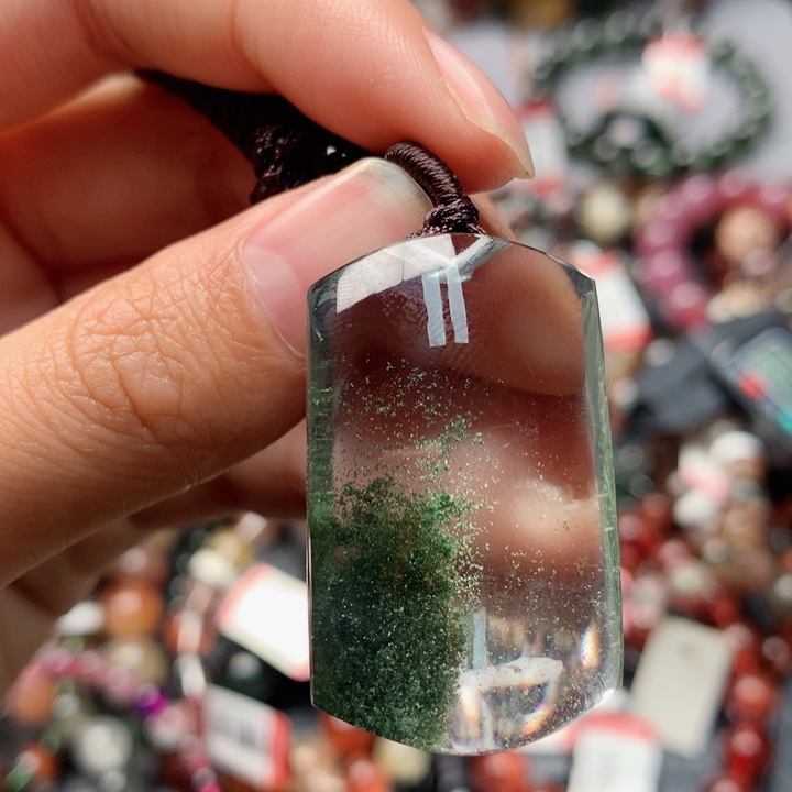 水晶吊坠(不含链)未镶嵌