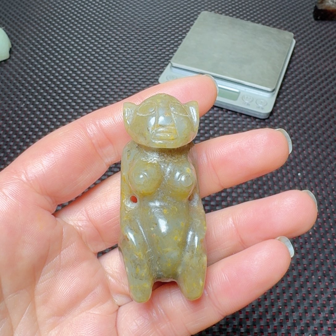 和田玉挂件未镶嵌