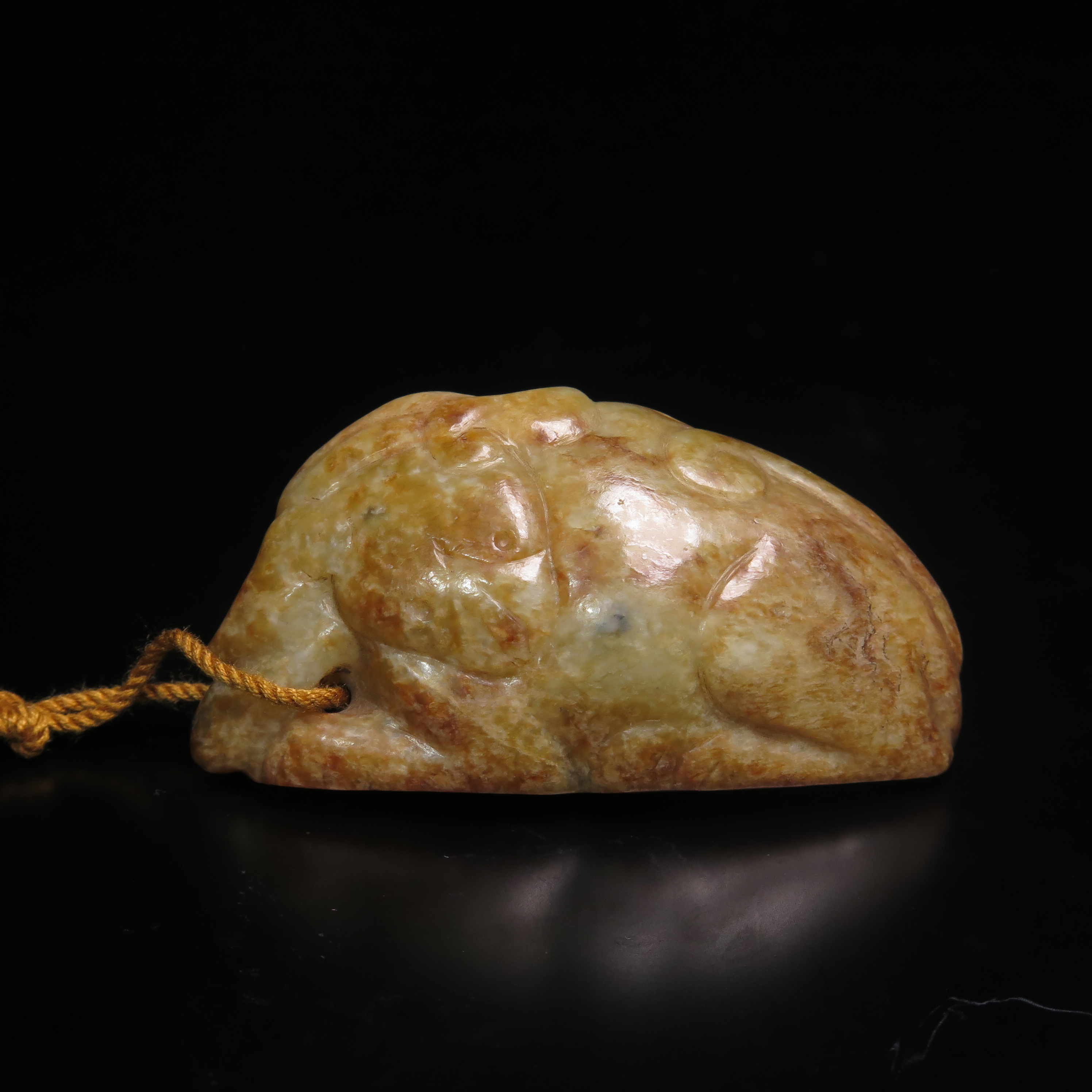 晚清民国玉瑞兽/MZ527140/和田玉/民族文物