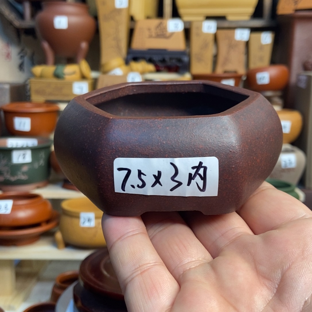 紫砂花盆内口经尺寸