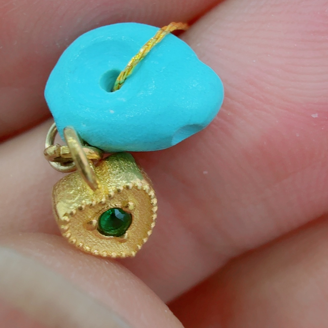 未镶嵌绿松石配饰