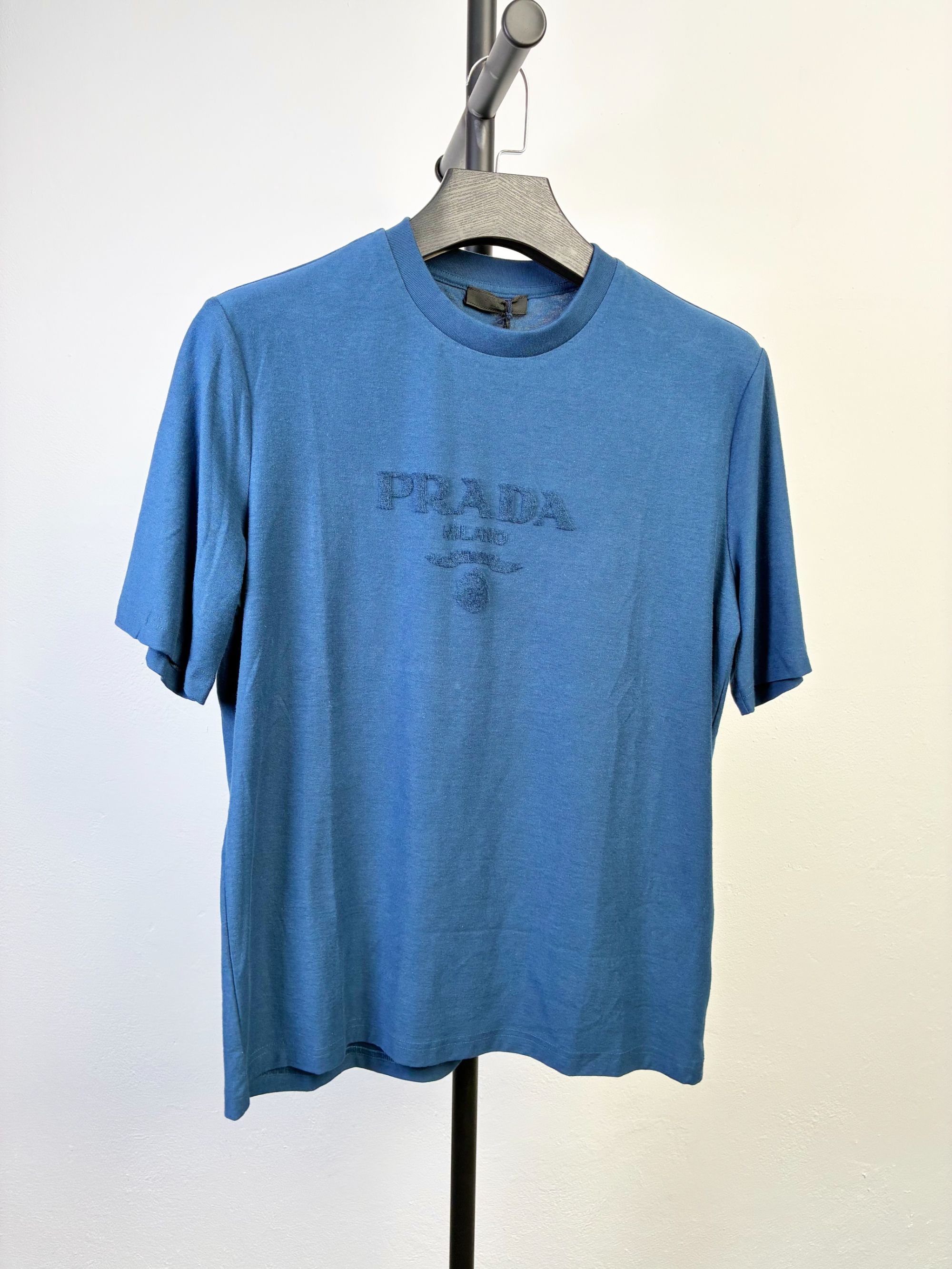 未使用 Prada/普拉达 全新Prada普拉达植绒标短袖