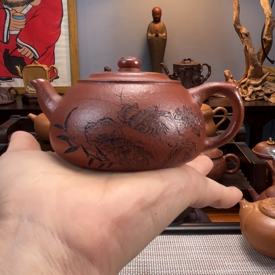 紫砂茶具半手工制作