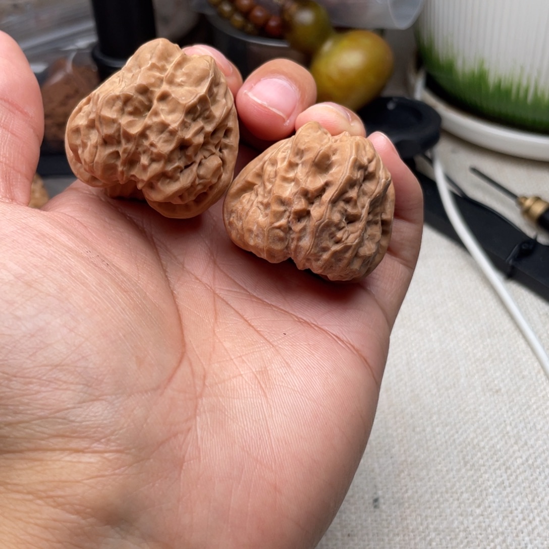 官***渡把件文玩核桃蛤蟆