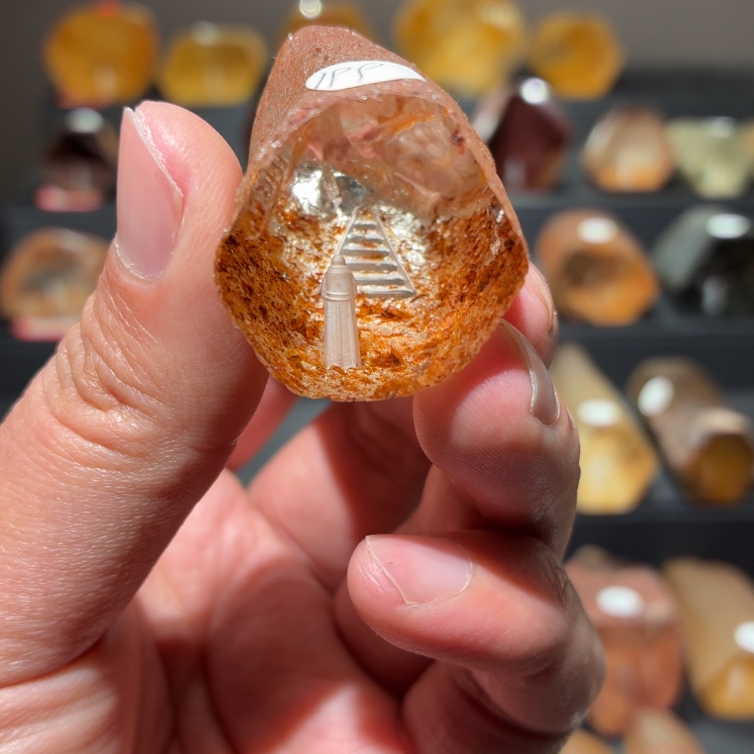 水晶未镶嵌珠宝半成品