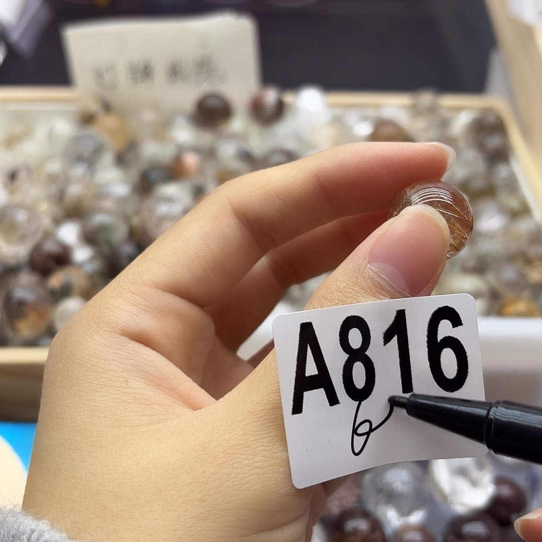 米***尔水晶未镶嵌珠宝半成品816