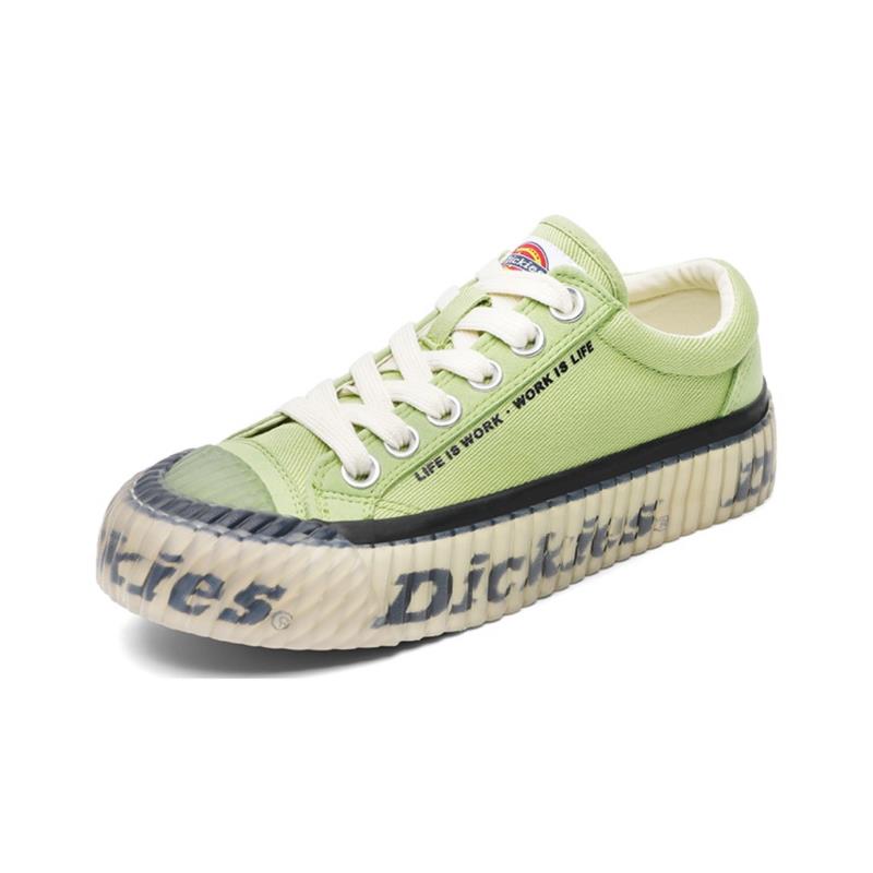 Dickies帆布鞋女鞋潮流百搭鞋子DKCNS1033D-香草绿